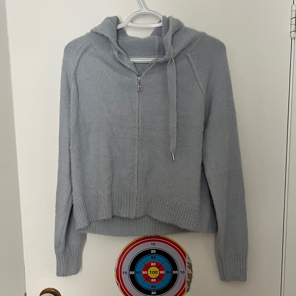 Very Truly Yours Light Blue Sweater